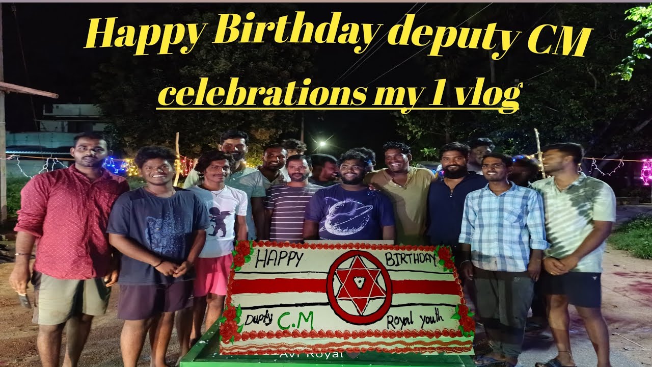 Pawan Kalyan birthday celebrations 🎂🎂🎉 my 1 vlogs
