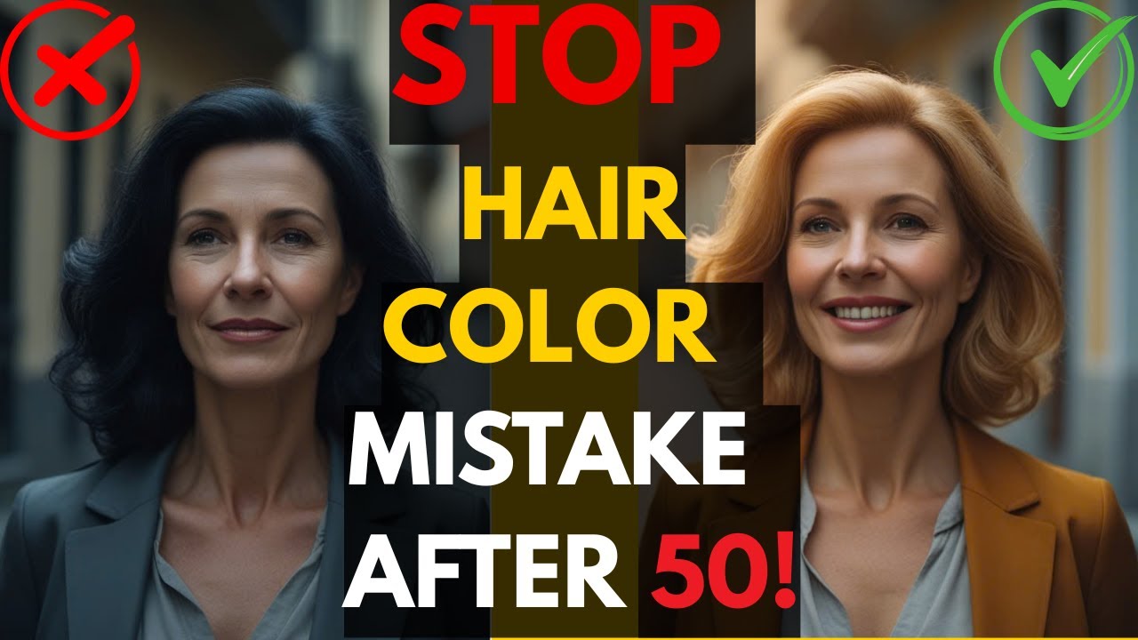 5 Hair Colors SECRETLY Aging You! Must-Know Fixes for Women Over 50