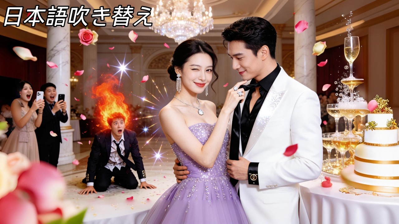 日本語吹き替え|ドロ沼彼氏から緊急脱出→翌日イケメンCEOと結婚！独占欲全開の溺愛が尊すぎて秒で昇天しそう💗 #短編ドラマ #恋愛ドラマ #中国ドラマ #日本語字幕