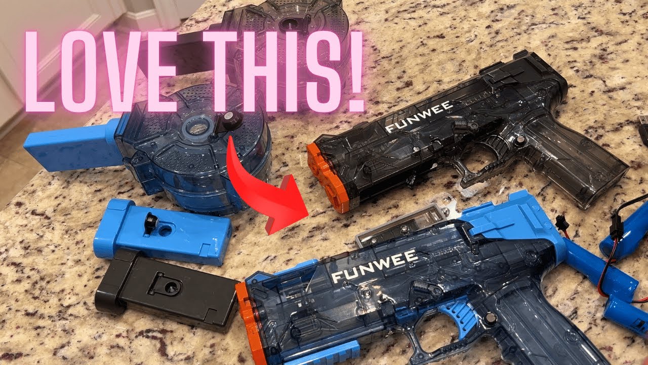 FunWee Electric Water Guns for Kids &ndash; Long Range, High Power, Non-Stop Summer Fun! #ad