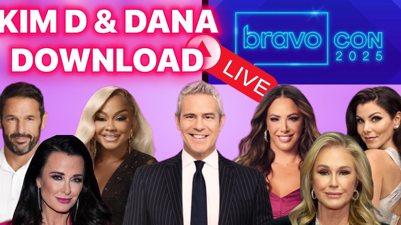 Kim D and Dana Live Bravocon 2025 Download! #bravotv #bravocon2025
