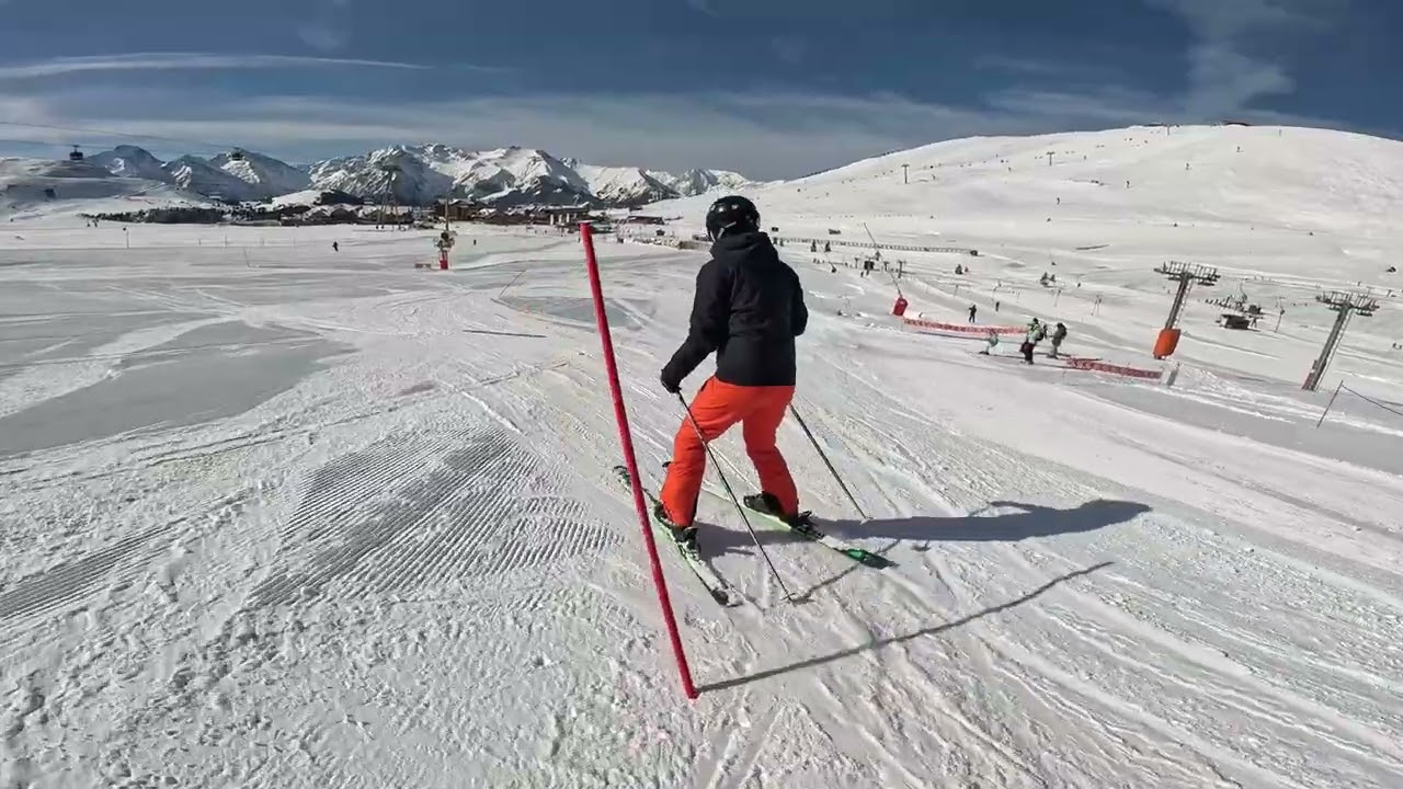 beginner ski alpe d huez march 28 2023