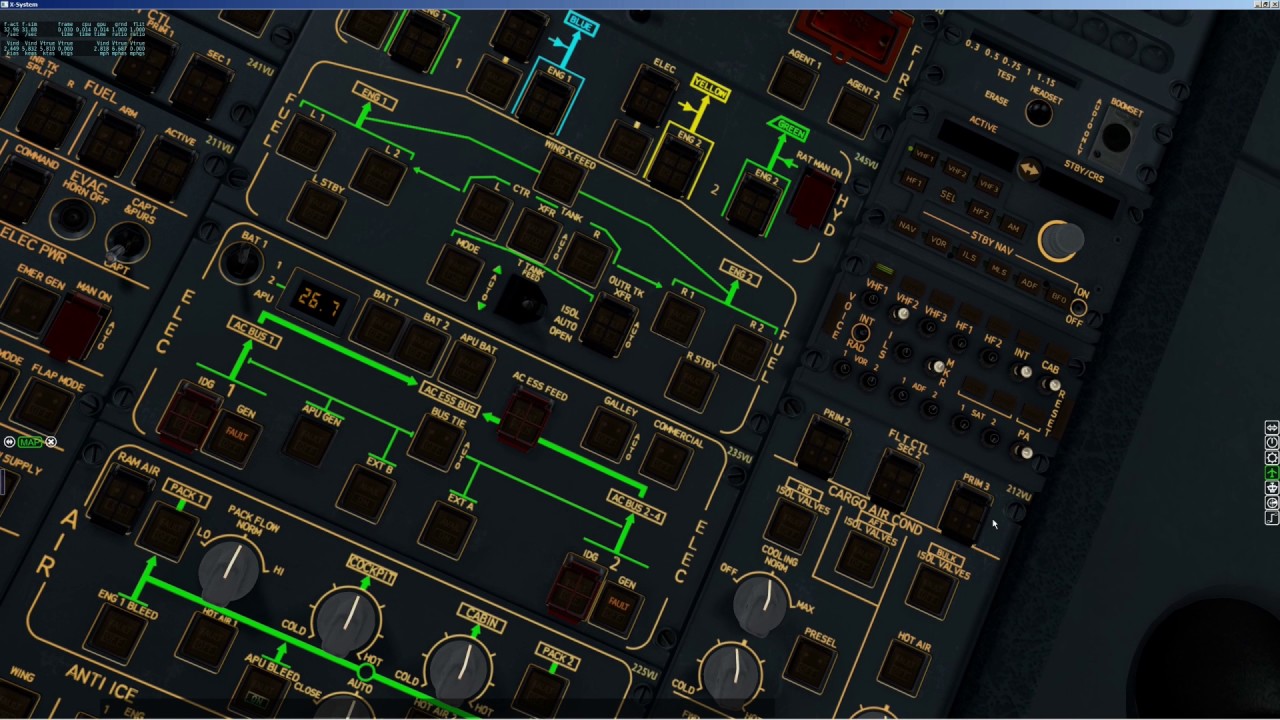 X-plane | JARDesign | Airbus A330 | Cold and dark | LOWW - LOWI