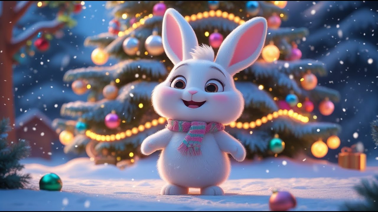 🎄Новорічні пісеньки для дітей! Про ЗАЙЧИКА, про ялиночку, про свято! 🐰