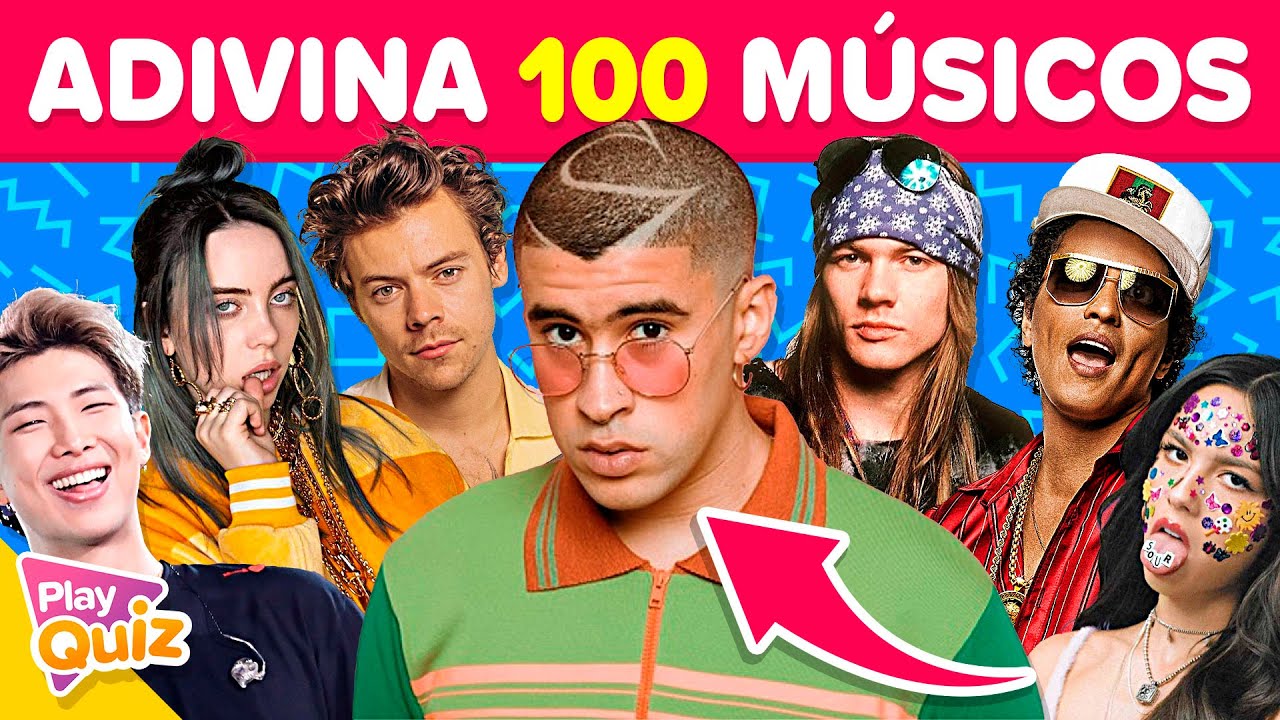 Adivina al M&uacute;sico en 3 segundos 🎶👨🏻&zwj;🎤🎸 | Test M&uacute;sica | Reto PlayQuiz Trivia | &iquest;Los conoces?