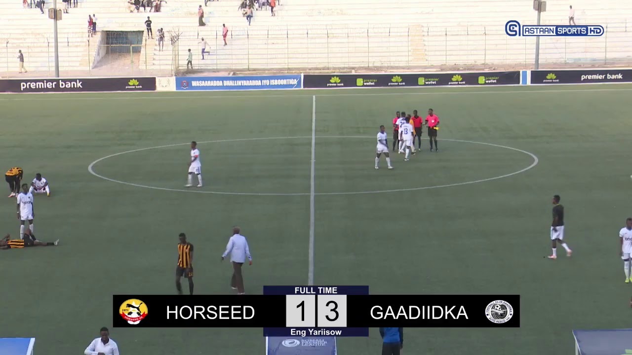 HORSEED Vs GAADIIDKA Somali Premier League 2020/2021