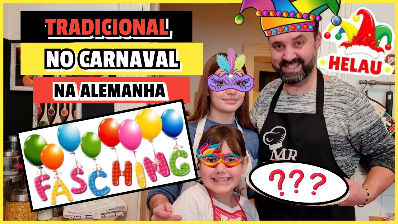 RECEITA TRADICIONAL ALEMÃ NO CARNAVAL