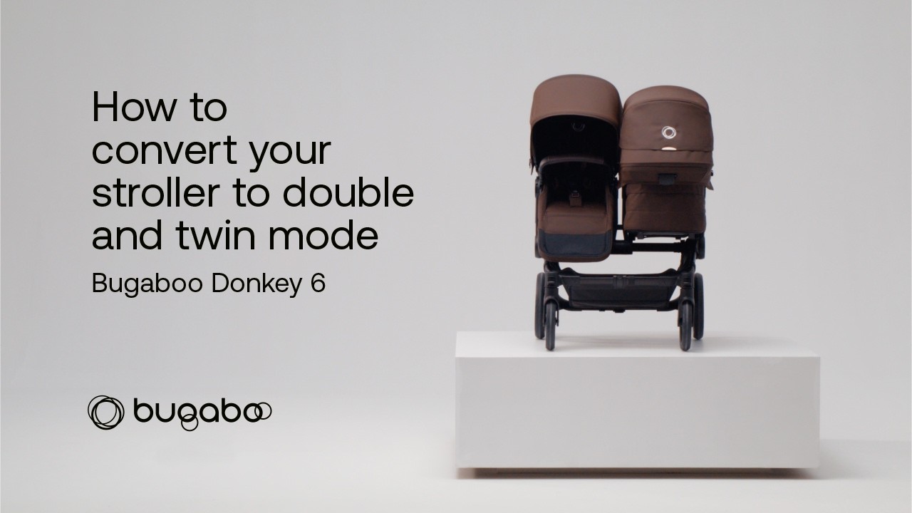 Bugaboo Donkey 6 | Как переоборудовать коляску в двухместный и коляску для близнецов