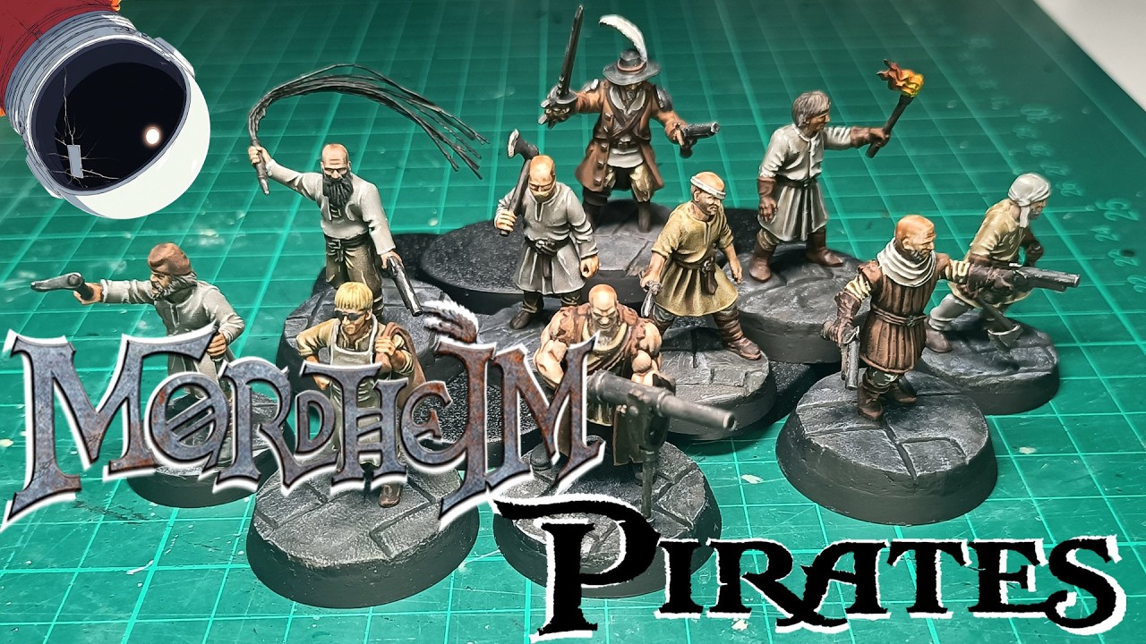 Мои пираты из Мордхейма - Команда Серебряного Крапивника