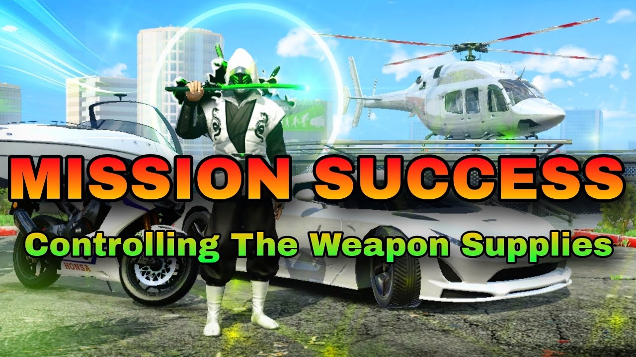 @GrandCriminalOnline Controlling The Weapon Supplies Mission | GCO