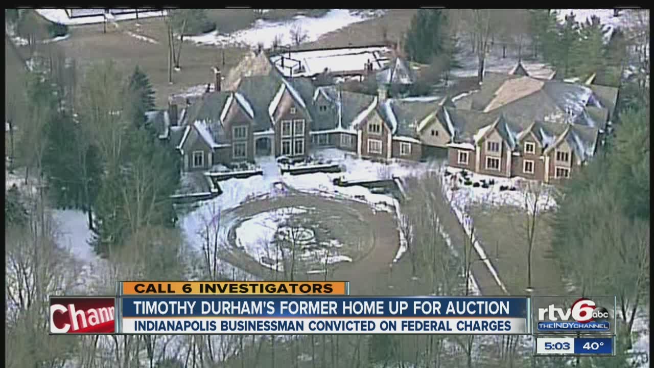 Durham mansion put up for auction for $2.2 million
