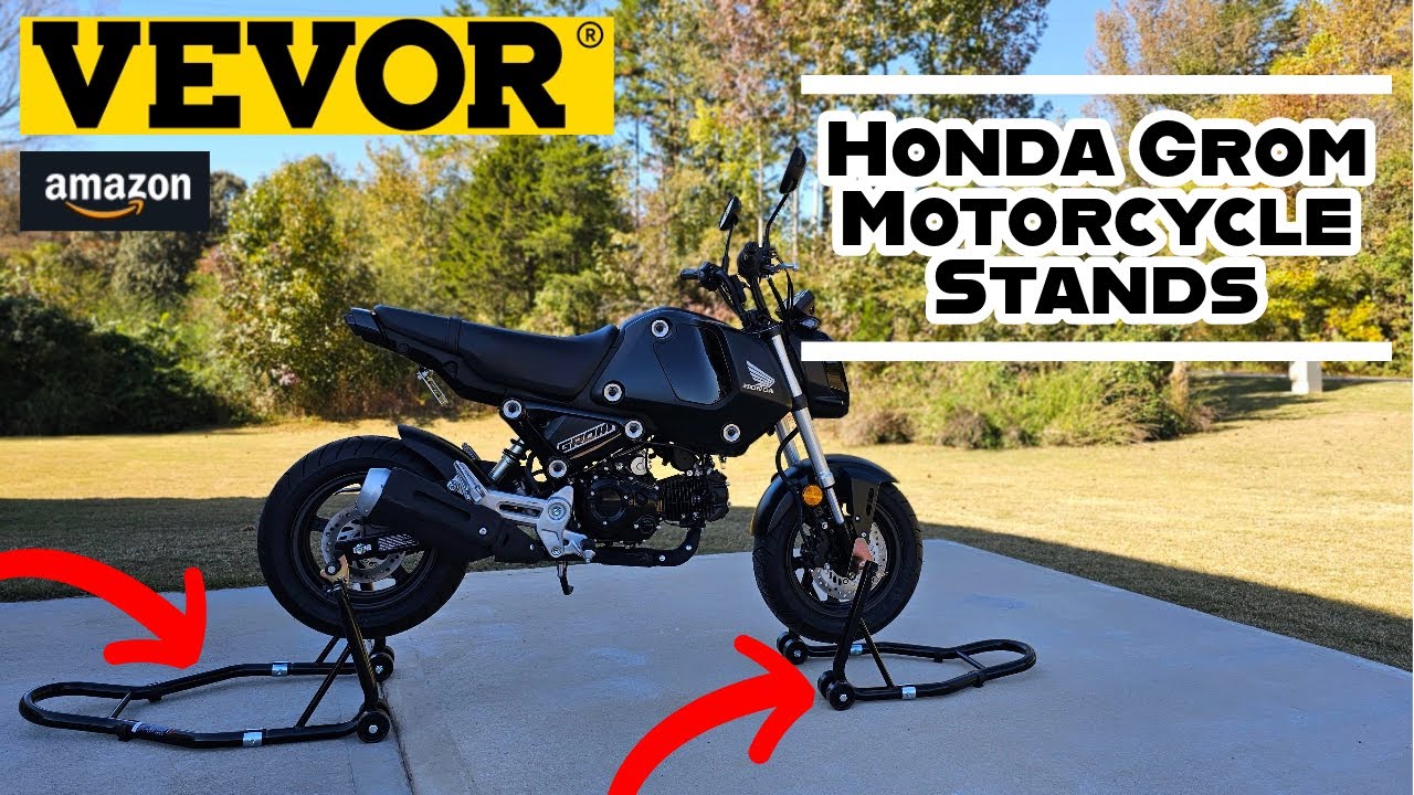 Honda GROM | Vevor Motorcycle Front & Rear Stands