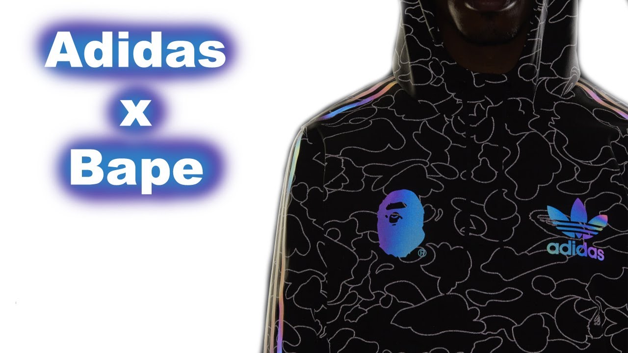 Adidas x Bape hoodie // распаковка с brandshop
