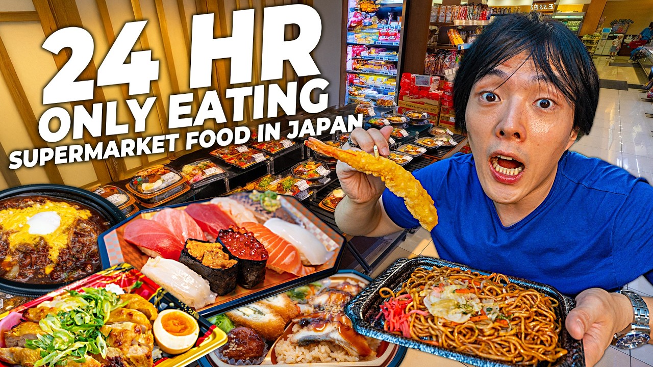 I Lived Only Eating Japanese Supermarket Food