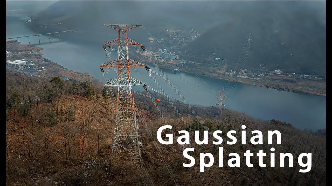 Transmission Tower Gaussian Splatting