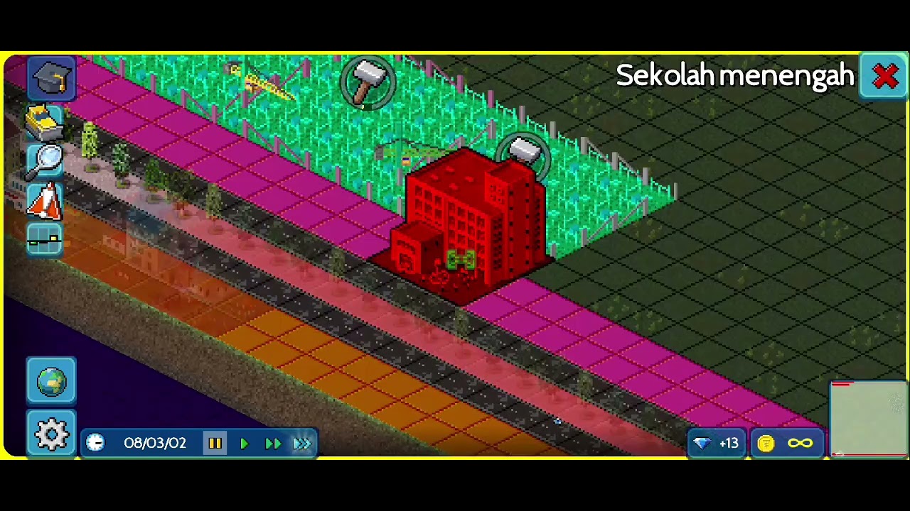 Aku buat kota tapi di mode sandbox part 1