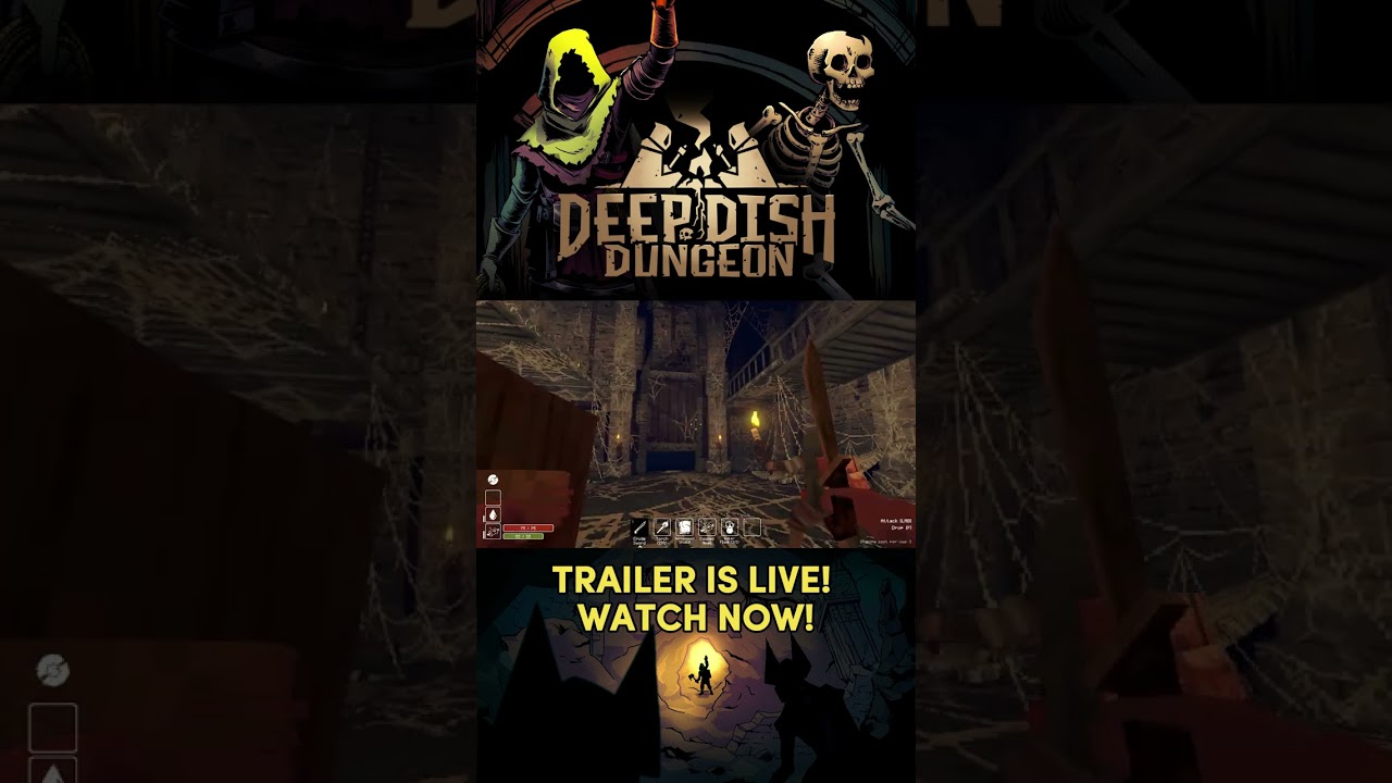 Have you seen out new trailer for Deep Dish Dungeon?
