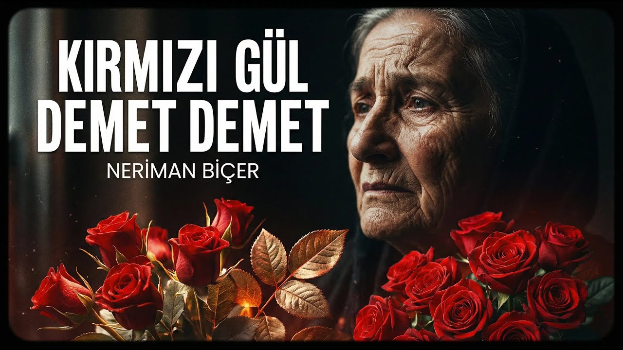 Kırmızı Gül Demet Demet Neriman Biçer
