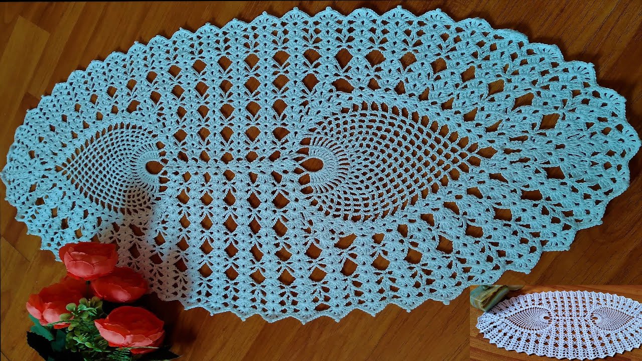 TAPETE OVAL LEILA.TUTORIAL. Primera Parte