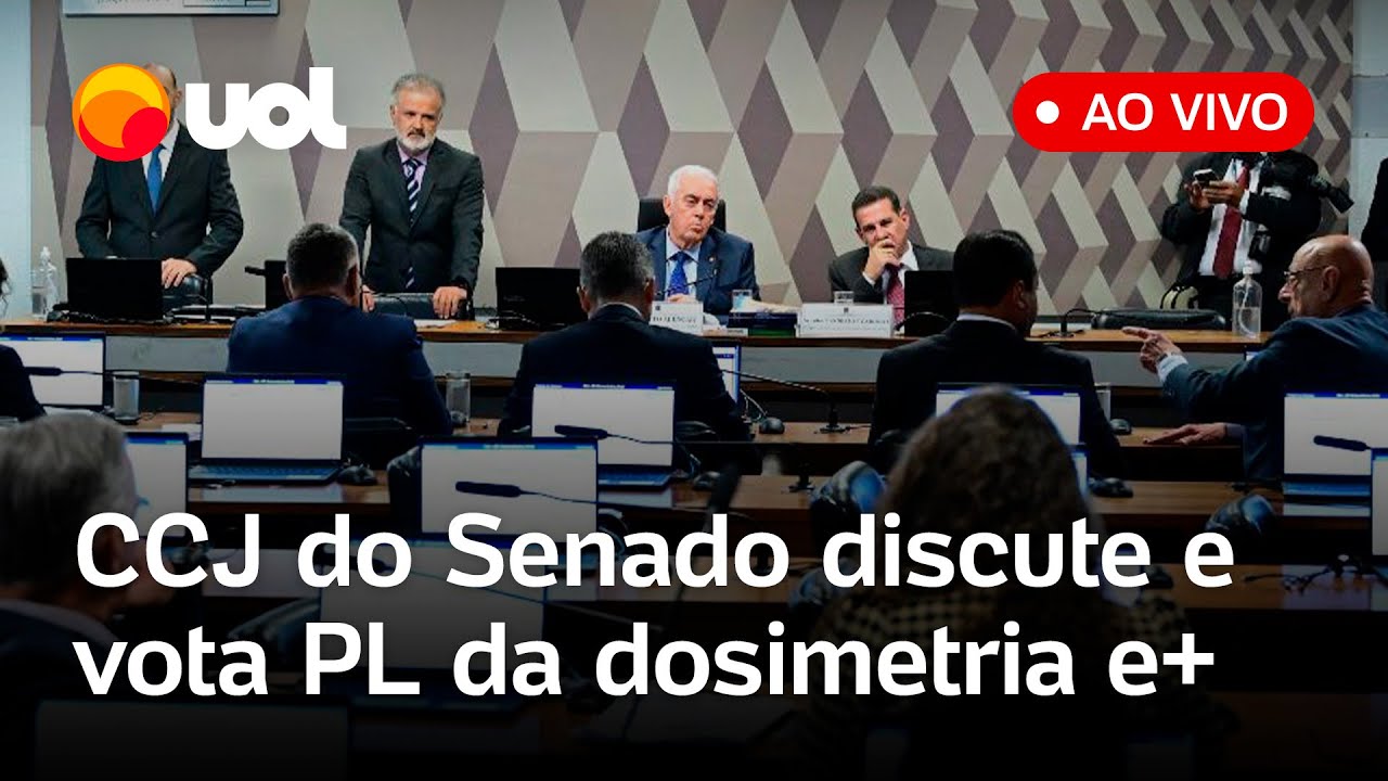 PL da dosimetria: CCJ do Senado discute e vota projeto que reduz penas de Bolsonaro; assista ao vivo