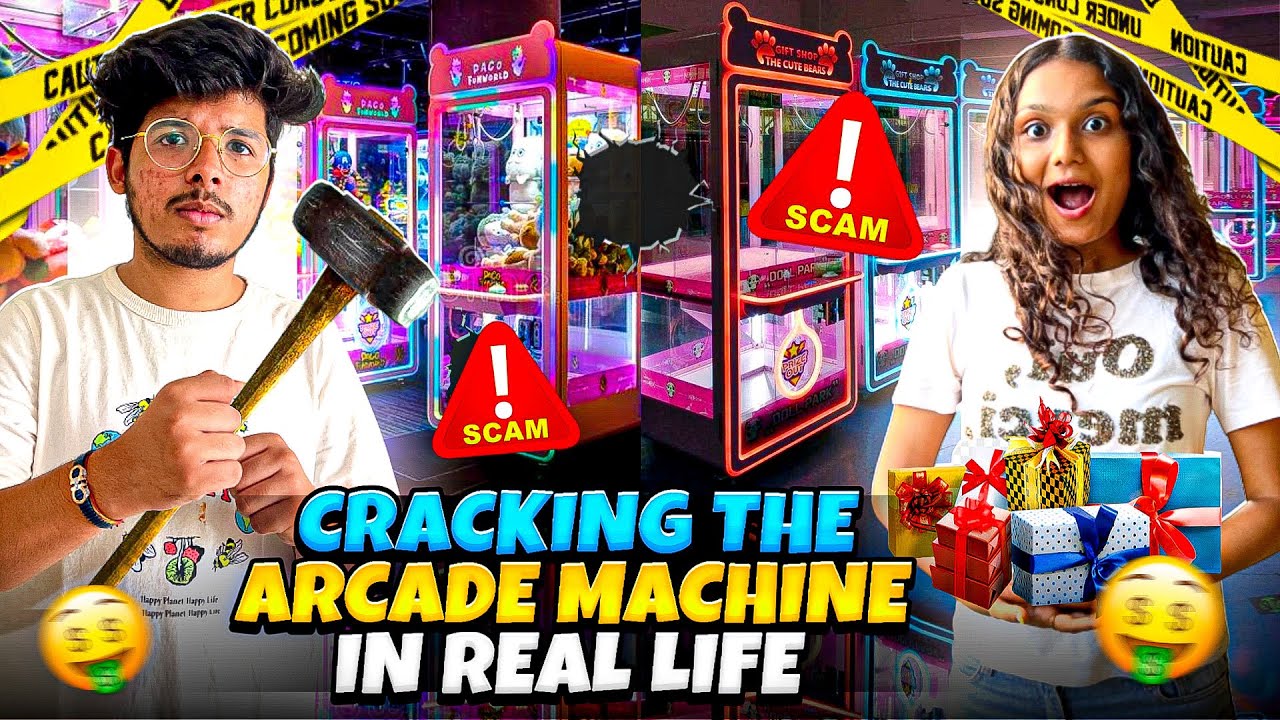 We Broke Arcade Machine In Real Life😨| Surprising Tsg Jash With 1,00,000 Arcade Machine😍| Nidhi
