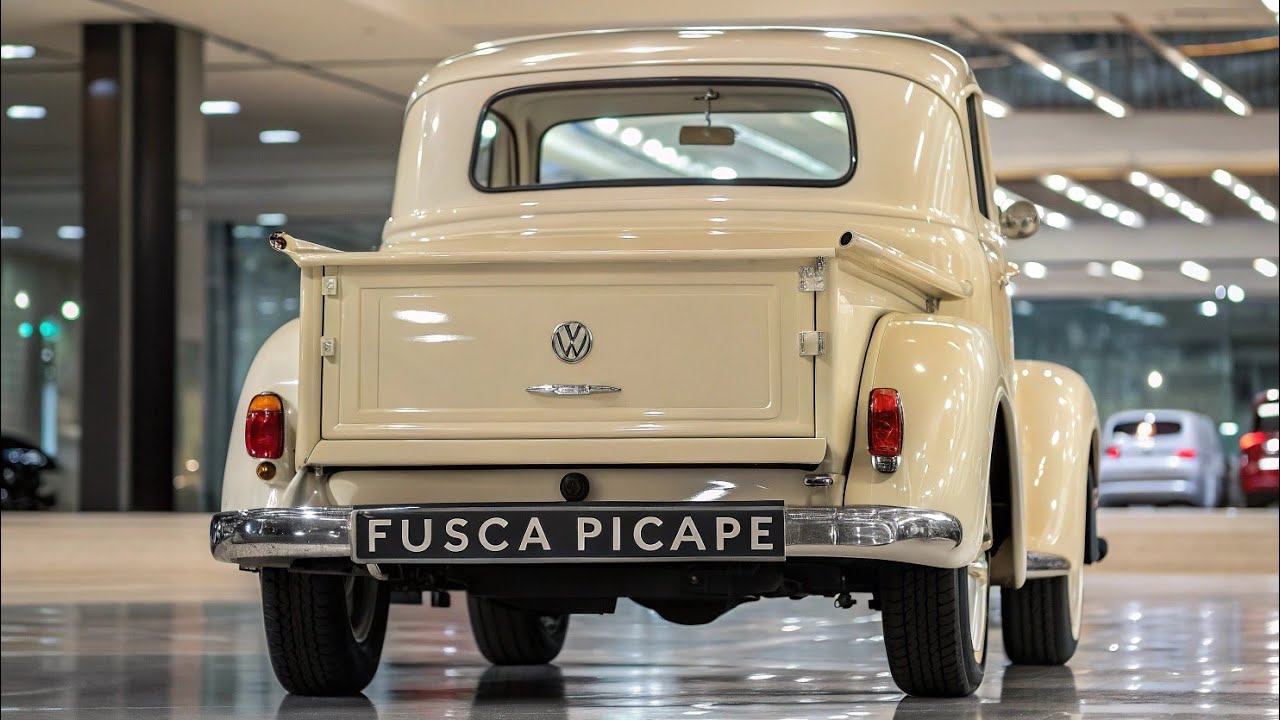 🔥2026 Volkswagen Fusca Picape Surpreende o Brasil com Design Icônico e Tecnologia Moderna