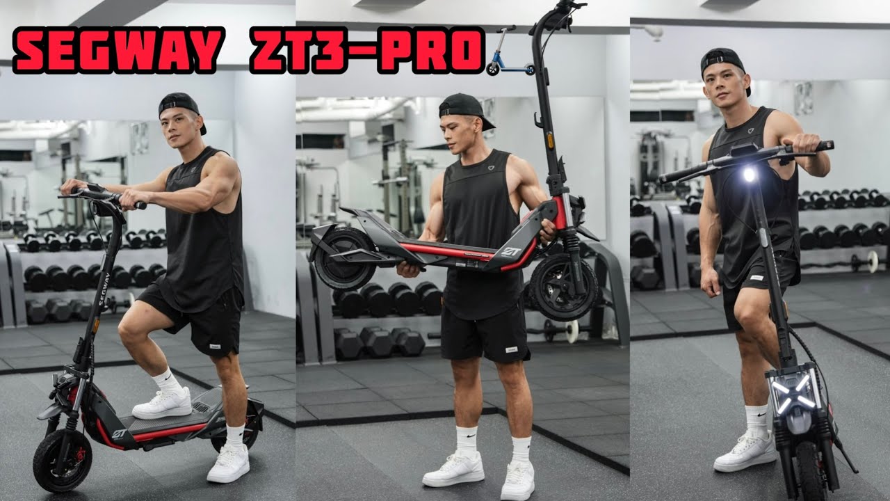 開箱我的第三台電動滑板車Segway ZT3-Pro 🛴