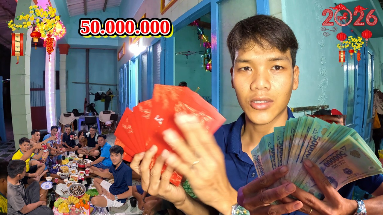 Văn Tiên TV Phát Quà TếT Cho AE 50 Triệu | 24 Tết Trên Đảo Phú Quý 2026