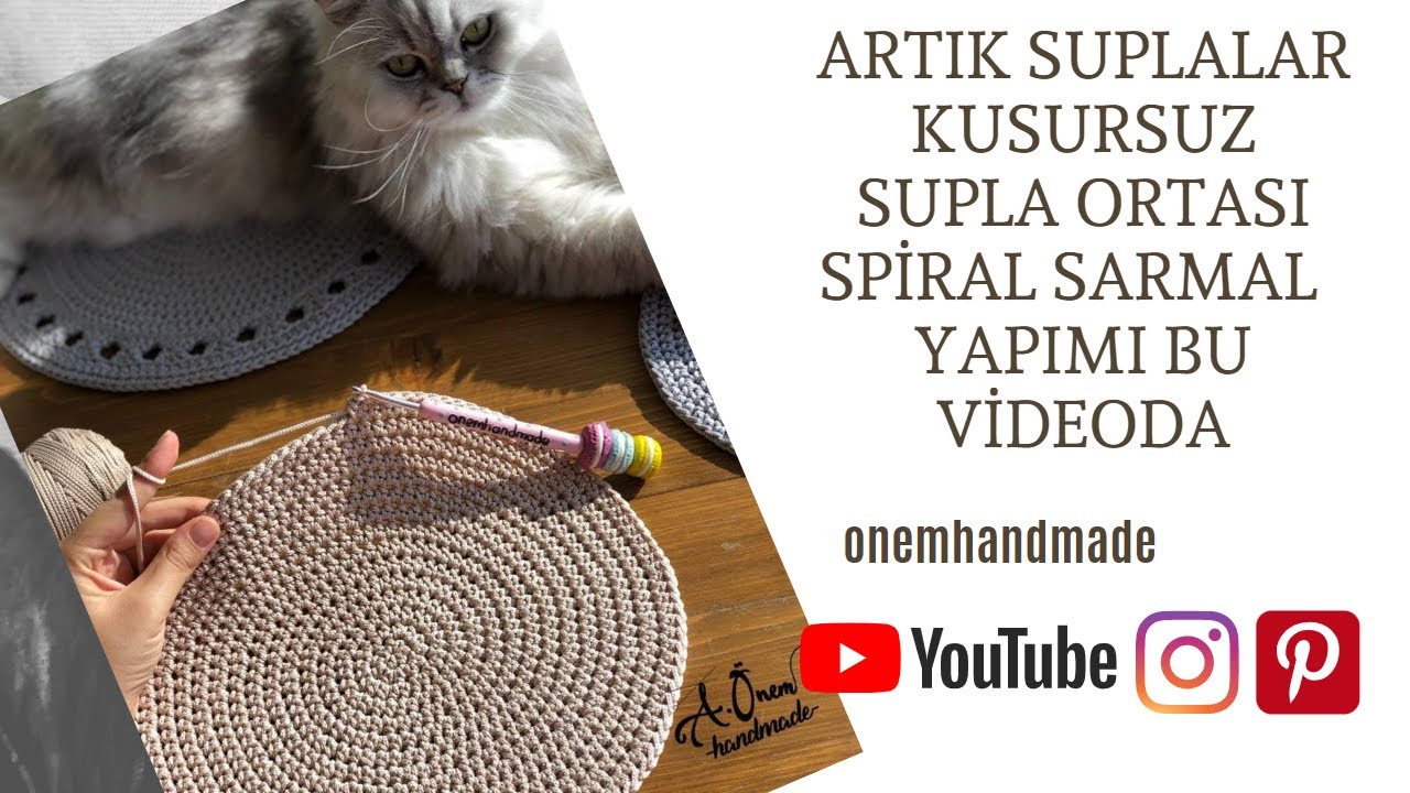 Artık Suplalar Kusursuz Supla Ortası Spiral Sarmal  Yapımı Tüm Detaylarıyla Bu Videoda