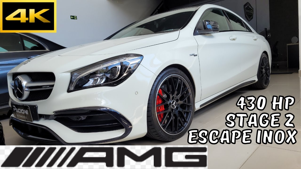 Mercedes AMG CLA 45 2.0 turbo stage 2, 430 hp, o 2.0 mais forte do Brasil!