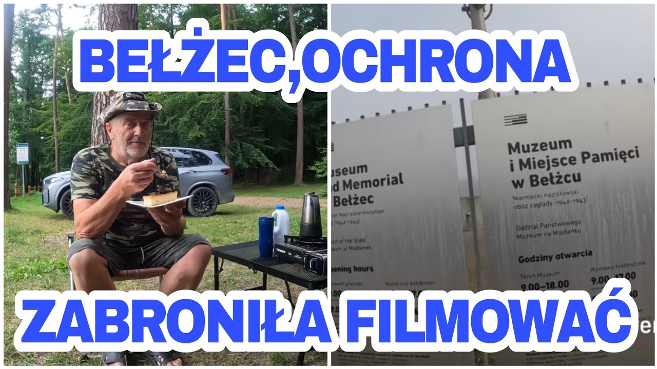 ODC 15/Chłopiatyn, Magdalenka Lubycza kr&oacute;lewska, Bełżec.zwiedzanie obozu,brak zgody na filmowanie,