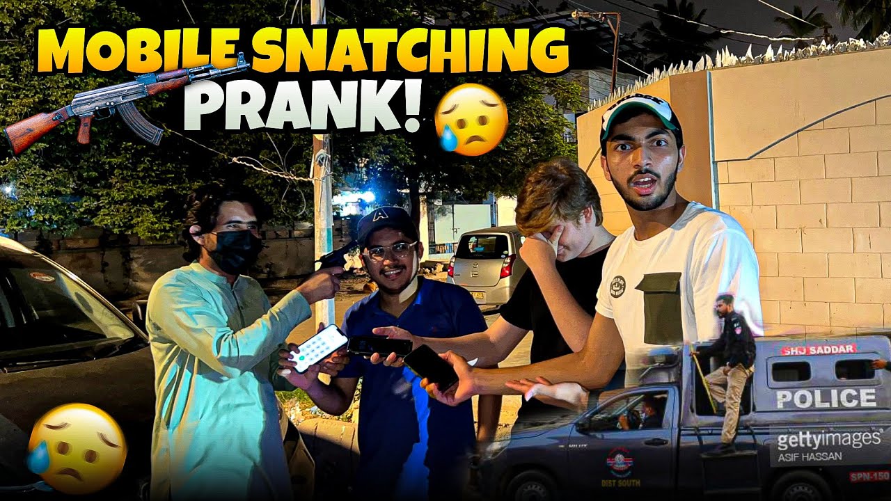 Aaj dost ke sath snatching prank Kar Diya 🔫🤣