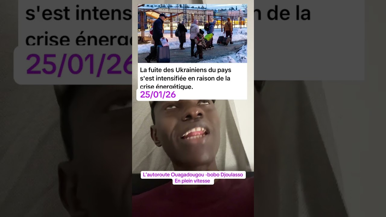 L’autoroute ouaga-bobo en plein vitesse 