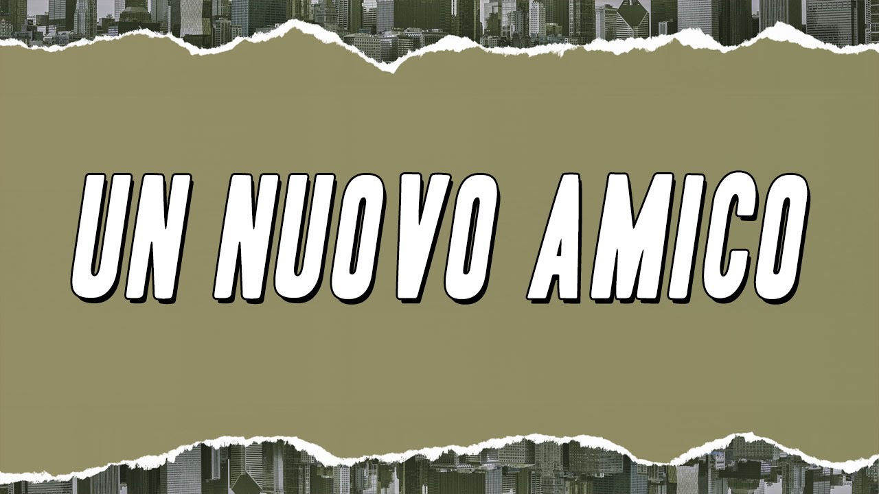 Riccardo Cocciante - Un nuovo amico (Testo)