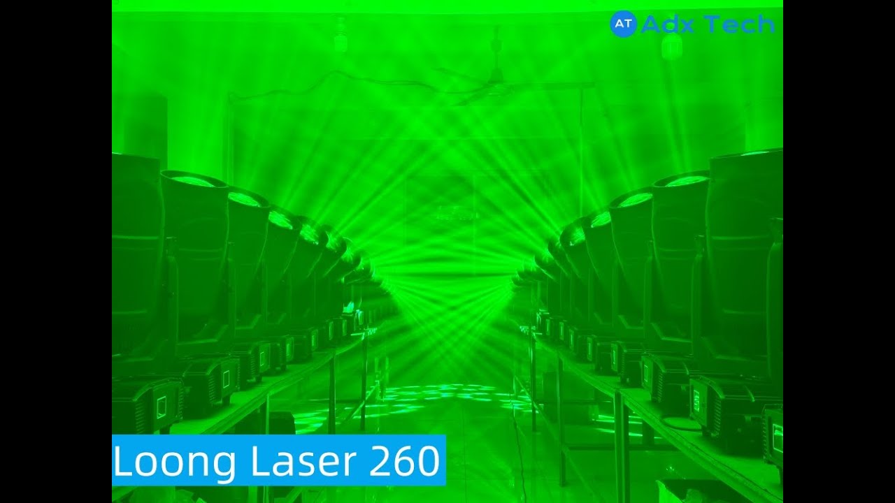 Laser Source Beam Outdoor Moving Light ROBE iBolt Style Laser Source Light IP66 Rated 