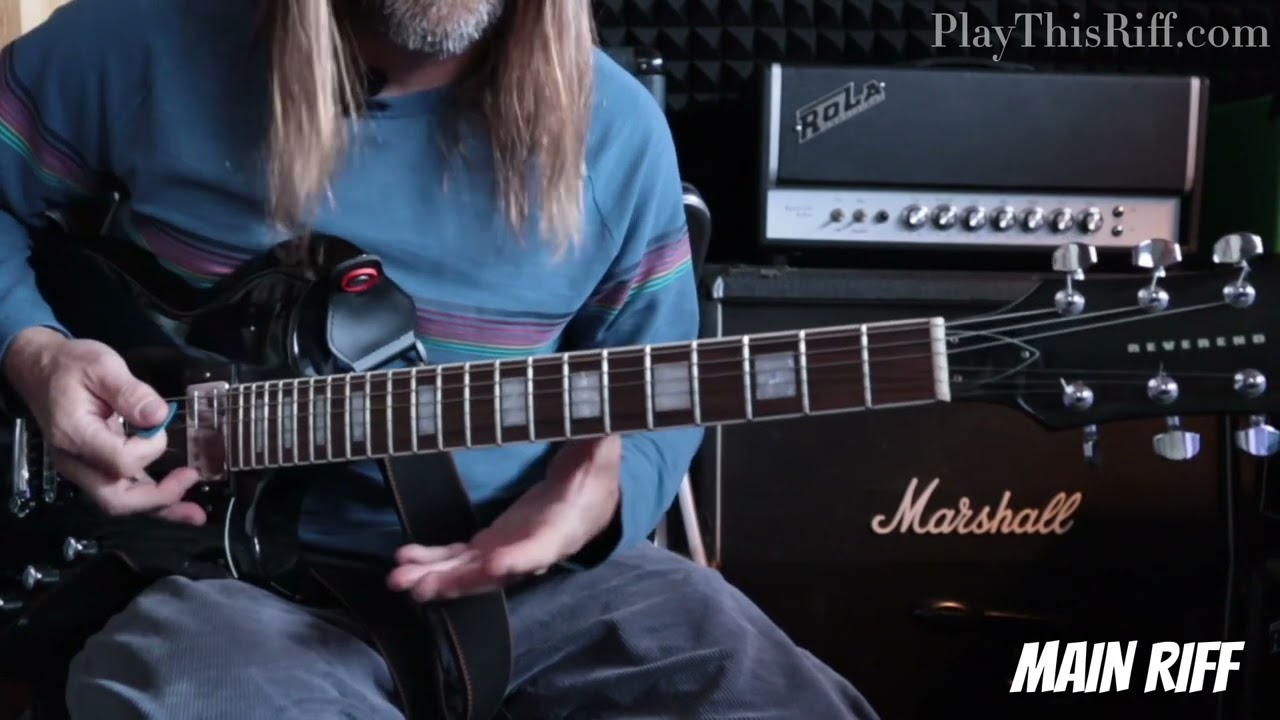 FU MANCHU “Hands Of The Zodiac” guitar lesson preview for PlayThisRiff.com