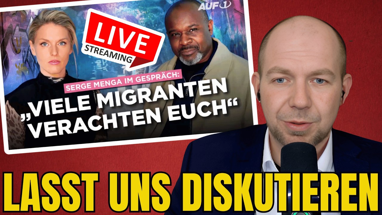 🚨 LIVE Reaktion 🚨 Werden die Deutschen ersetzt❓  Serge Menga bricht das Schweigen‼️