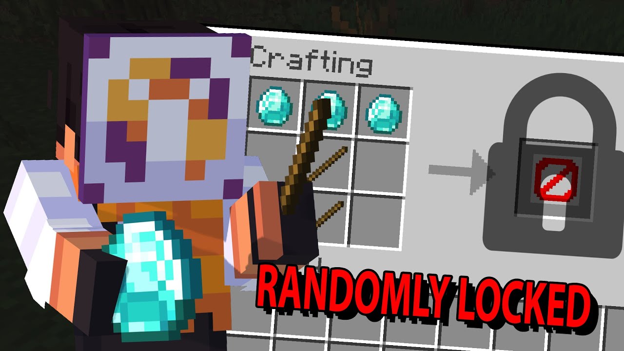 MINECRAFT BUT YOU HAVE TO UNLOCK EVERYTHING