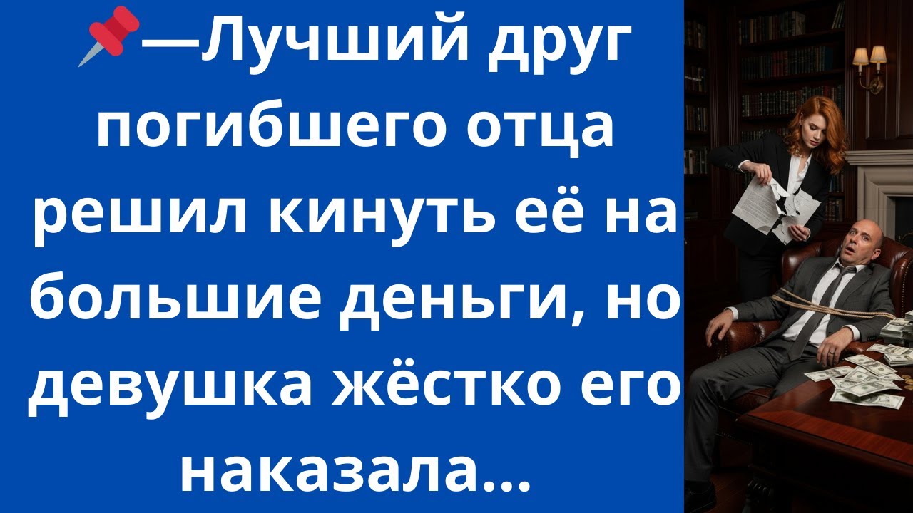 Лучший друг погибшего отца решил кинуть её на большие деньги, но девушка жёстко его наказала...