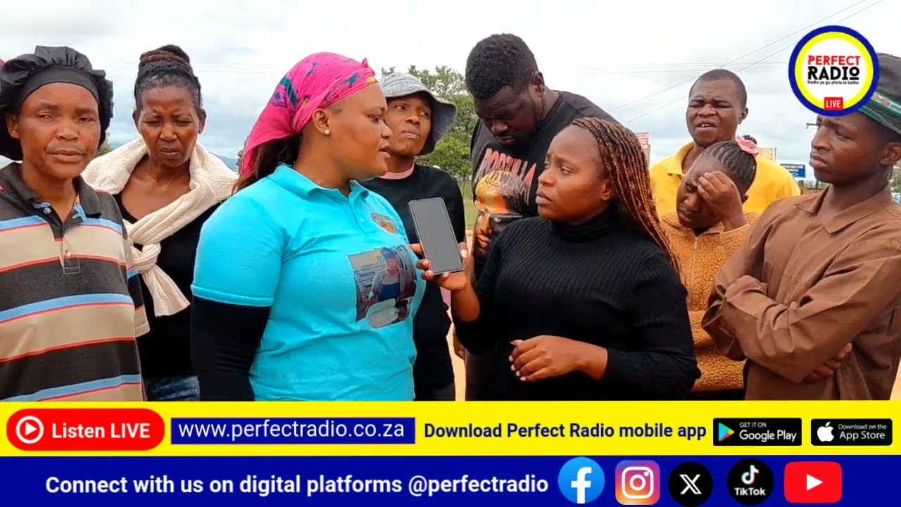 Jamela community protest against poor service delivery by the government 
