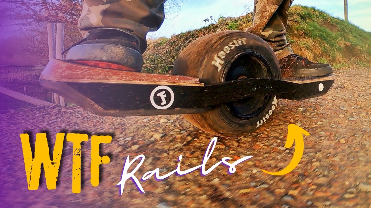 Testing OG WTF rails for the XR onewheel