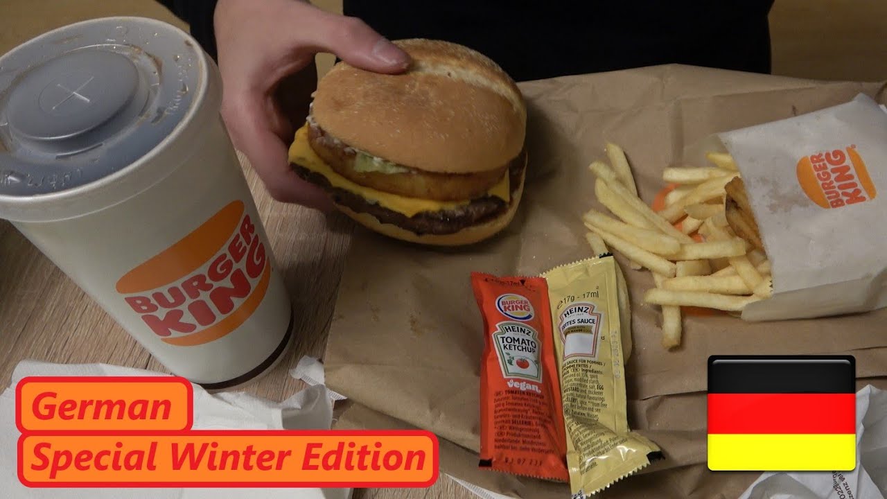 Burger King Rösti Beef - 4K ASMR Eating