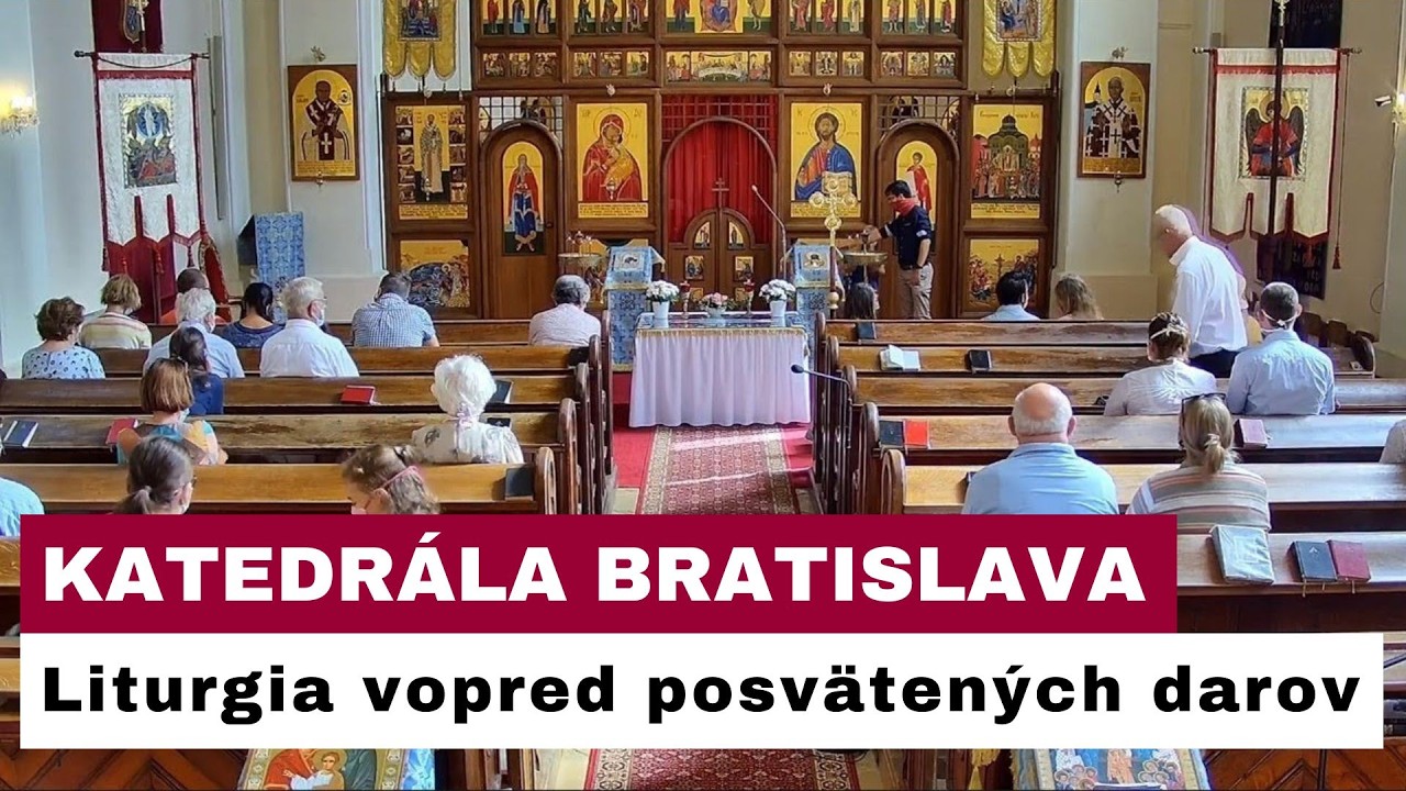 🎥NAŽIVO: Liturgia vopred posvätených darov z Katedrály Povýšenia vznešeného a životodarného kríža