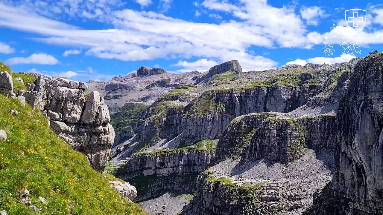 Hiking from Glattalp to Urnerboden over impressive karst landscapes (2023/08/02)