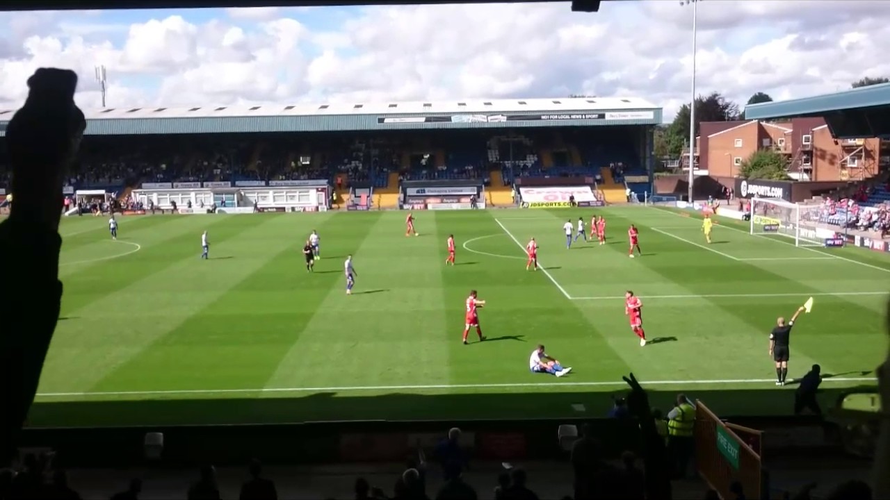 Bury fans vs Walsall 5/8/17
