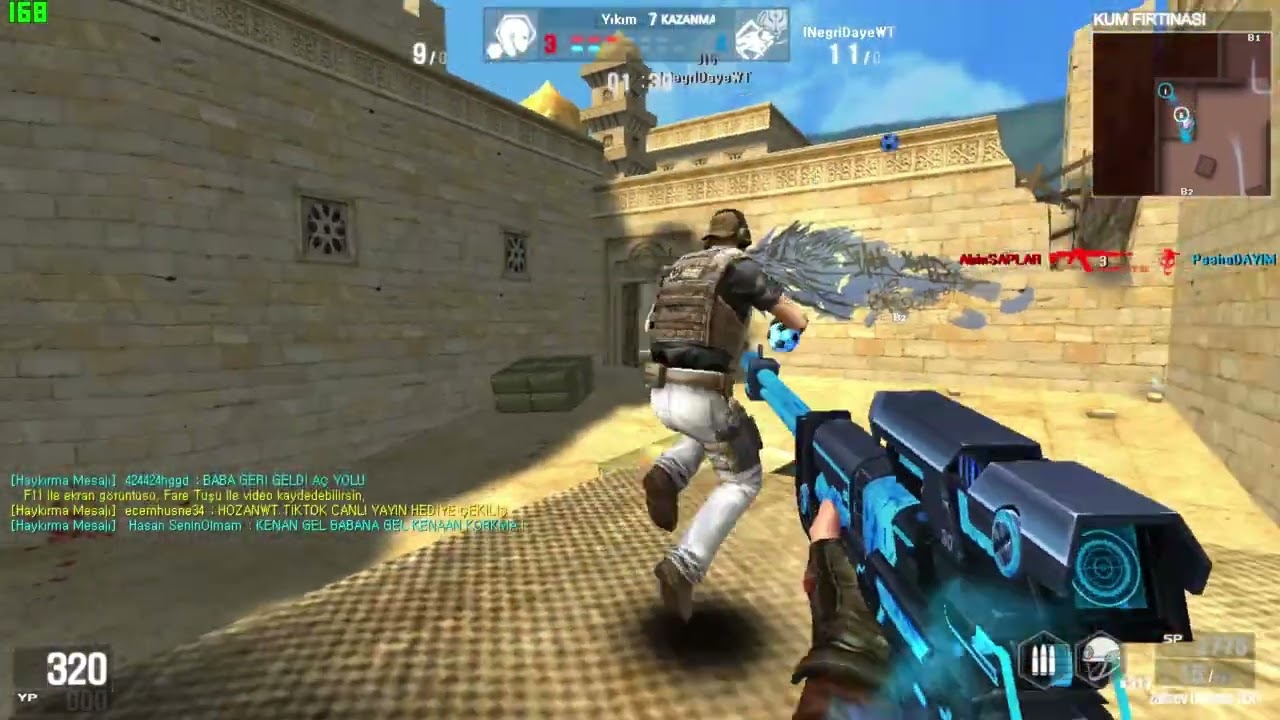 SESLİ GAMEPLAY / YUREKİSTER İLE S3 / ÇITIR TEK MAP İNSAN / #wolfteam #keşfet #hack #ff #gaming 