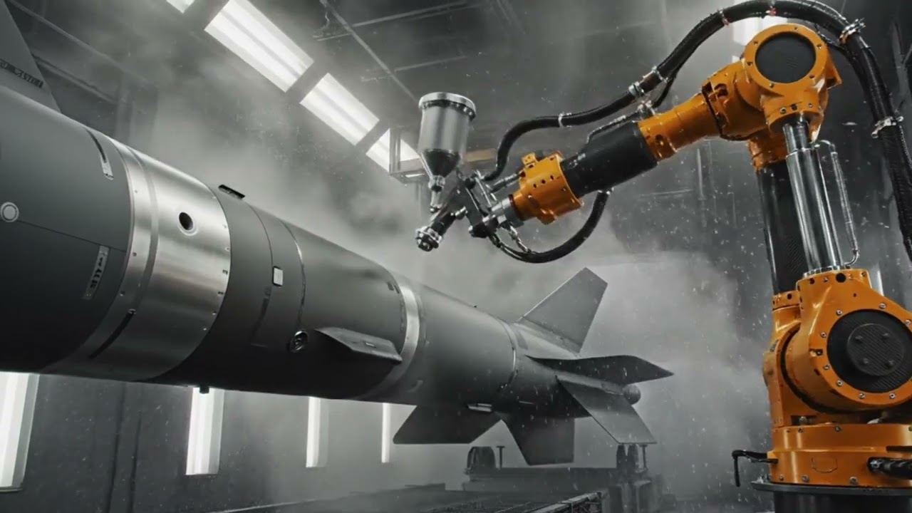 The world's largest intercontinental missile factory#MissileManufacturing#MissileProduction