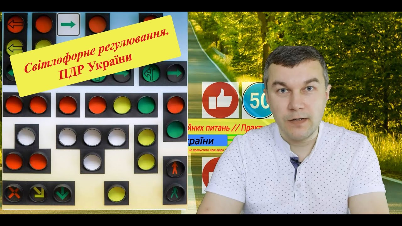 Тема 8. Сигнали світлофора. Світлофор. Автошкола. Автоінструктор. ПДР.