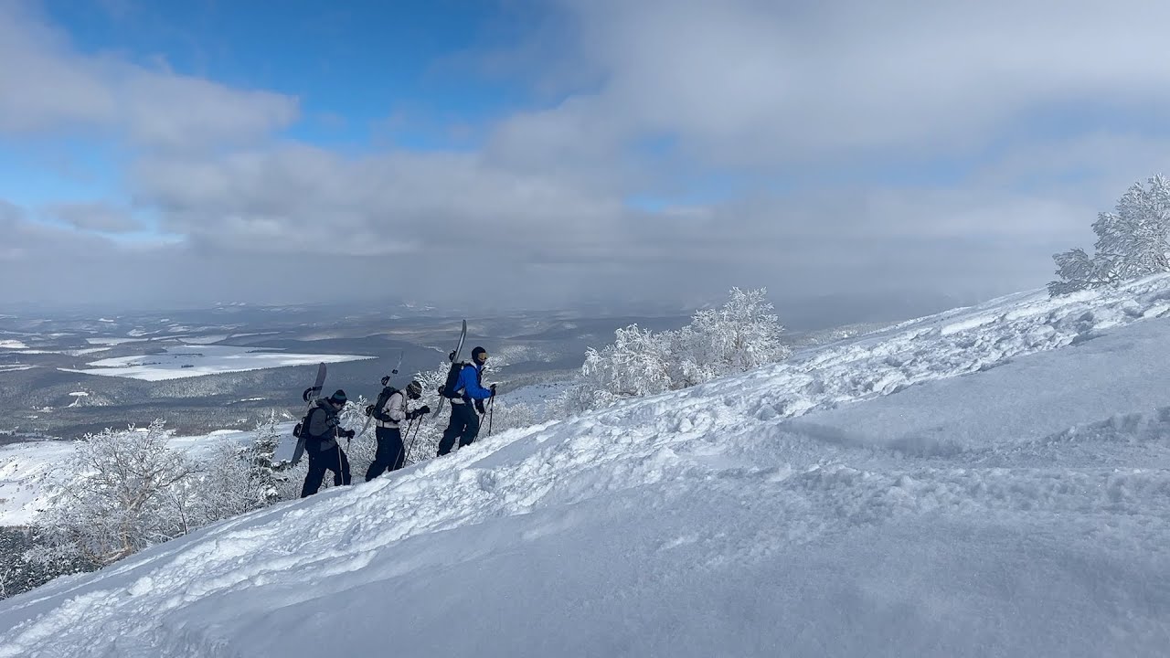 260217 북해도 보드 투어 Day 4(삼단산 정상)