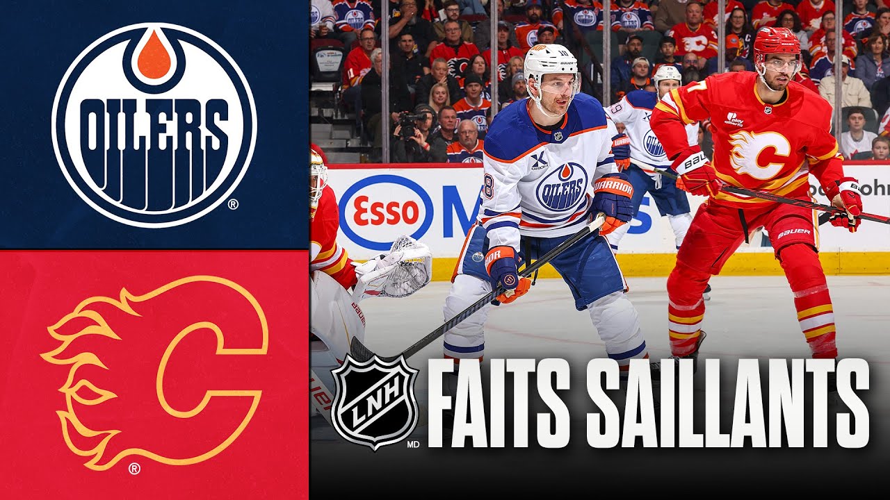 Oilers vs Flames 04/02/26 | Faits saillants